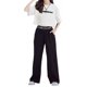 thumbnail image 1 of Guardurnaity Camiseta de manga corta para niñas, conjunto de pantalones de pierna ancha, senderismo, estilo informal para niños, camisetas, conjuntos de ropa Negro 160cm, 1 of 6