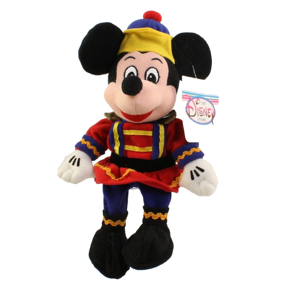 Disney Nutcracker Mickey Mouse Bean Bag Plush Christmas Holiday 1998 Toy for sale online 