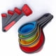 thumbnail image 3 of Tazas medidoras para hornear, juego de cucharas medidoras, juego de tazas medidoras plegables, juego de cocina para ingredientes líquidos secos 8 piezas Noticed JJ14976-02, 3 of 4