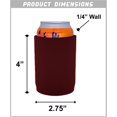 thumbnail image 4 of Hold My Beer Neoprene Full Bottom Can Coolie (Red), 4 of 4