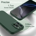 thumbnail image 6 of JETech Magnetic Silicone Case for iPhone 16 Pro Max 6.9-Inch, Compatible with MagSafe,&nbsp;Silky Soft Touch, Shock Absorbing Phone Cover with&nbsp;Camera Lens Full Protection (Midnight Green), 6 of 7