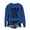 Blue, variant on Zhanying Canada Sweatshirt Women Solid Color Pullover Hoodies Shirts Plus Size Long Sleeve Fall Tops Sweaters Basic Tees