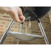 Weber Original Charcoal Grill, 18 Kettle Grill with Lid and Wheels, Black
