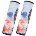 thumbnail image 2 of ALAZA Butterfly on Rose Flower Car Seat Belt Adjuster Neck Covers Shoulder Cushions Pads M, 2 of 8
