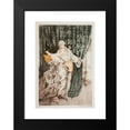 thumbnail image 2 of Louis Icart 14x18 Black Modern Framed Museum Art Print Titled - Masquerade (1928), 2 of 5