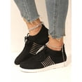 thumbnail image 2 of Women's Breathable Athletic Shoes, Lightweight Mesh Upper, Comfortable Soft Sole, Daily Commuting -, 2 of 3