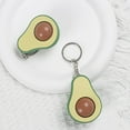 thumbnail image 7 of BAELLERT Avocado Keychain Fidget Toy with Rolling Ball Core Stress Relief Portable Fruit Roller Massage Bead Sensory Toy Keyring Pendant Kids Adults Gift, 7 of 7