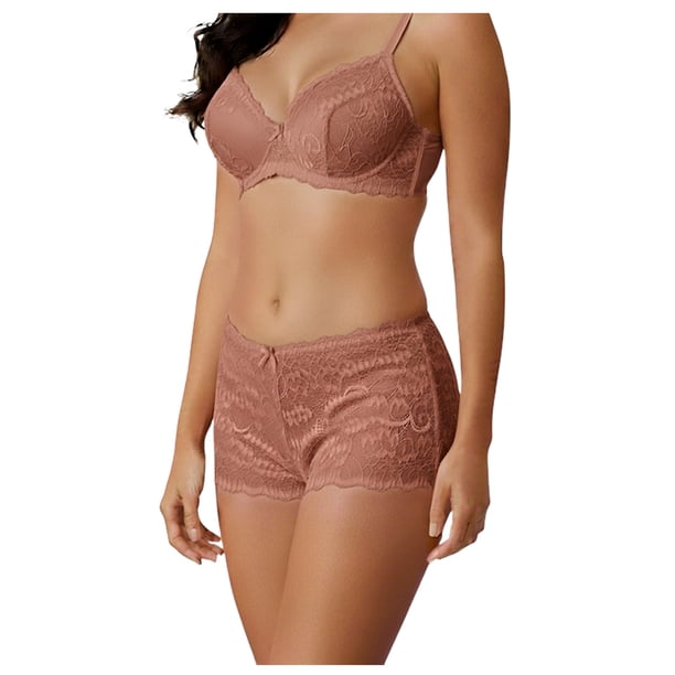 Conjunto De Brasier Y Cachetero De Encaje