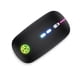 thumbnail image 1 of Cateissary Ratón inalámbrico para juegos de 2,4 GHz, 1000/1200/1600 DPI, 5 botones, 500 mAh, carga USB, 7 colores de luz, equipo de ratones para Juegos de teclado y mouse para computadora Negro, 1 of 6