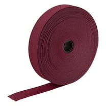 Uxcell Elastic Bands for Sewing 1" 20 Yard Wine Red Knit Elastic Spool High Elasticity for Wigs Waistband Pants