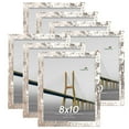 thumbnail image 3 of Scholartree 7 Pack 8x10 Picture Frame Rustic Photo Frame Set for Wall or Tabletop Display, White, 3 of 5