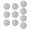 Grey, variant on Riousery Pink EVA Foam Golf Balls Soft Practice Training Balls for Indoor Outdoor Use, 2.6 inches / 65mm Diameter, 10 Pack Lightweight Swing Training Accessories