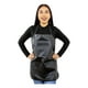 thumbnail image 3 of Bata Estilista Liso Mandil Estetica Delantal Vinipiel Negra Boutique del Estilista Uniformes, 3 of 10
