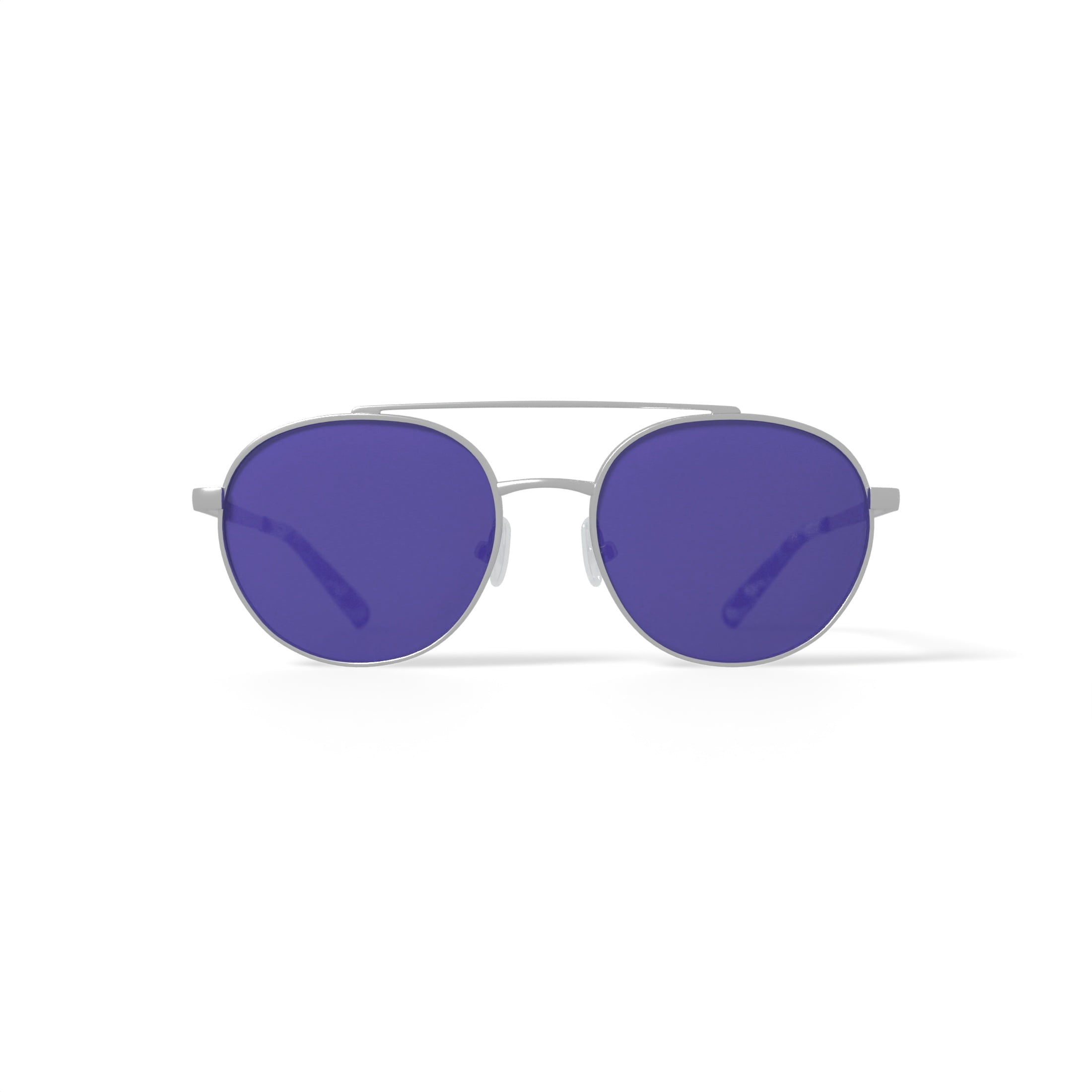 Nautica Women's Rx'able Fashion Sunglasses, NLS6012, Silver, 53-18-140, with Case