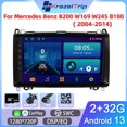 thumbnail image 2 of Radio para coche Mercedes Benz B200 W169 W245 B180 2004-2014 QLED 1280*720P Carplay Android Auto Estéreo GPS 2Din DSP RDS Wifi Ventilador, 2 of 5