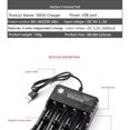 thumbnail image 3 of Yesfashion 3.7V 18650 Charger Li-ion Battery USB Independent Charging Portable 18350 16340 14500 Battery Charger, 3 of 7