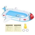 thumbnail image 2 of Juguetes con fuente de agua para niños, piscina inflable con rociador de agua, piscina inflable de PVC, solución innovadora para piscina inflable, 2 of 12