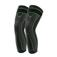 thumbnail image 1 of Extra Long Leg Support Knee Sleeves for Basketball, Football, Knee Pain, Exercise, 1 of 5