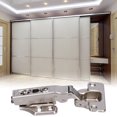 thumbnail image 4 of Bisagras De Puerta, Bisagras De Armario Bisagras De Armario 2 Juego De Bisagras De Armario Para Hotel Para El Hogar ANGGREK Door Stardand Hinges, 4 of 8