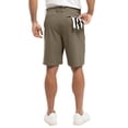 thumbnail image 4 of Nestiefly Men's Golf Dress Shorts Flat Front Stretch Hybrid Lightweight Quick Dry Chino Shorts with Pockets Brown 3XL, 4 of 4