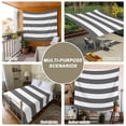 thumbnail image 6 of Grey Stripes Small Tapestry for Bedroom Wall Hanging Tapestry, Simple Gray White Texture Ceiling Backdrop Tapestries Poster Blanket Wall Decor for Teens Room Living Room Dorm 23" x 28", 6 of 8
