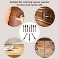 thumbnail image 7 of Wood Filler Stick, 5 Pcs Wax Sticks Wood Touch Up Markers, White, 7 of 7