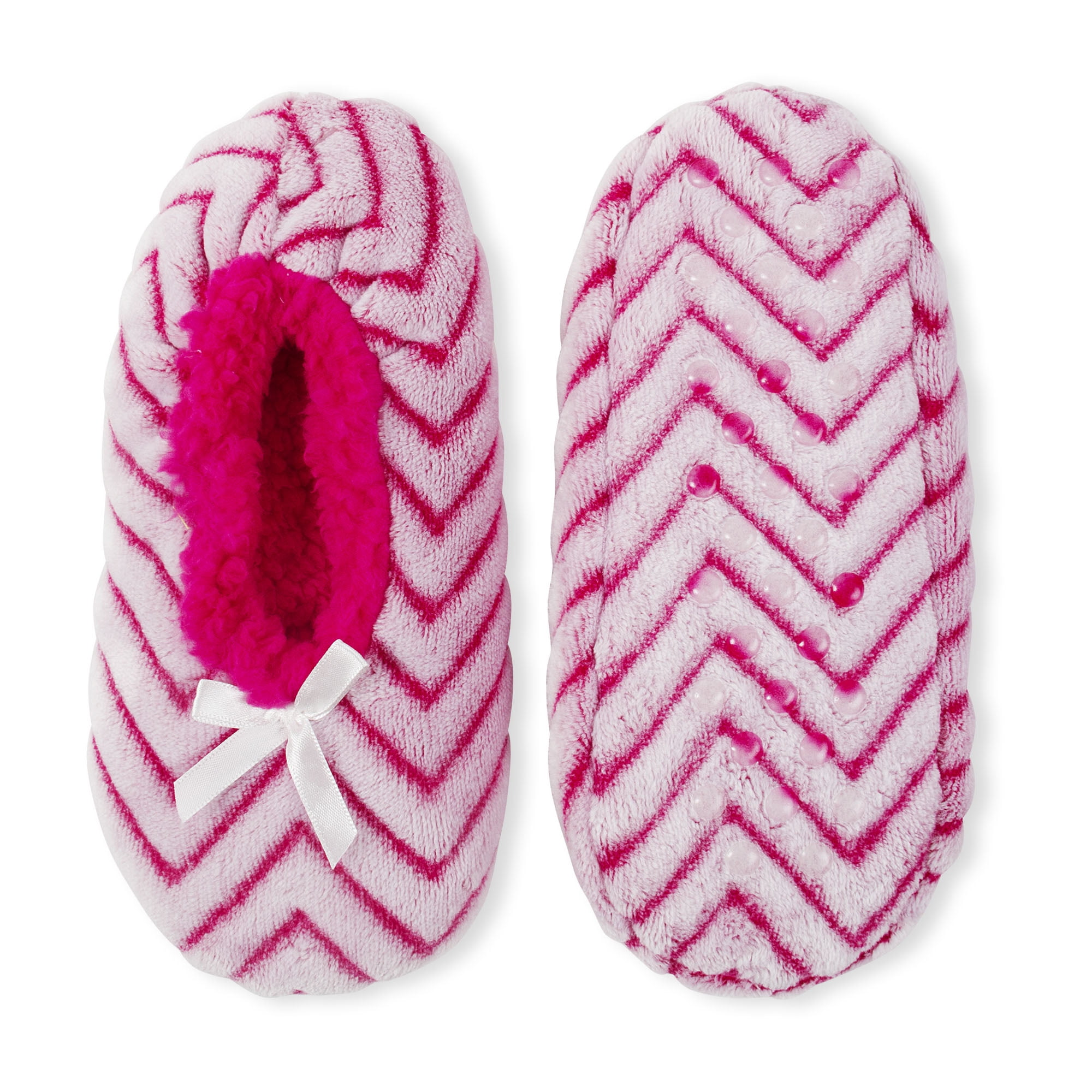 Fuzzy Babba - Womens Slipper Socks Chevron - Walmart.com - Walmart.com