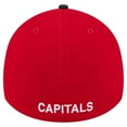 thumbnail image 4 of Men's New Era  Red Washington Capitals Visor Hit 39THIRTY Flex Hat, 4 of 5
