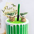thumbnail image 3 of Disney Star Wars-Colgante de árbol de Navidad para niños, decoración de pastel, 3D, Baby Yoda, muñeco de dibujos animados, suministros para fiesta de cumpleaños y Baby Shower, 3 of 4