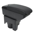 thumbnail image 2 of Center Console Storage Box, Perfect Fit Double Layer Car Armrest Box Easy Installation Wear Resistant  For Car, 2 of 8
