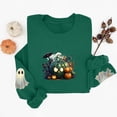 thumbnail image 5 of Meichang Oversized Sweatshirts Women Halloween Ghost Graphic Sweatshirt Party Tops Fall Long Sleeve Crewneck Sweatshirts Holiday Cozy Pullover, 5 of 5