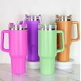 thumbnail image 4 of Adventure Quencher 40 oz Tumbler With Handle And Straw Vacuum Insulated Stainless Steel Tumbler Thermo Cup (White), 4 of 6