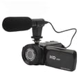 thumbnail image 1 of Video Camera Vlogging Camera Recorder FHD 1080P 16.0MP 2.4' Screen 270 Degree Rotation 16X Digital Zoom Camcorder with Microphone, 1 of 5