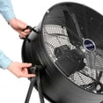thumbnail image 5 of Global Industrial 24"" Portable Tilt Drum Blower Fan 7700 CFM 1/3 HP 1 Phase, 5 of 7