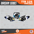 thumbnail image 3 of Kalair GFX Graphics Kit for Yamaha TTR125 (2000-2007) Division Series, 3 of 5