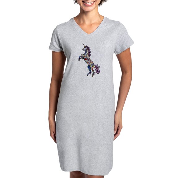 CafePress - Wild Unicorn - Women's Nightshirt