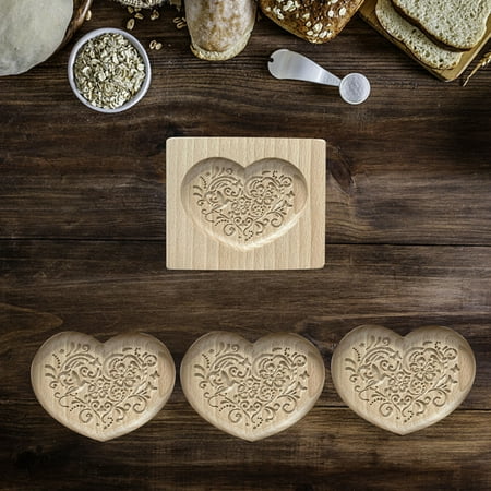 

Garden Study Cookie Molds Provences Rose Cookie Stamp Embossing Molds Craft Decorating Baking Tool