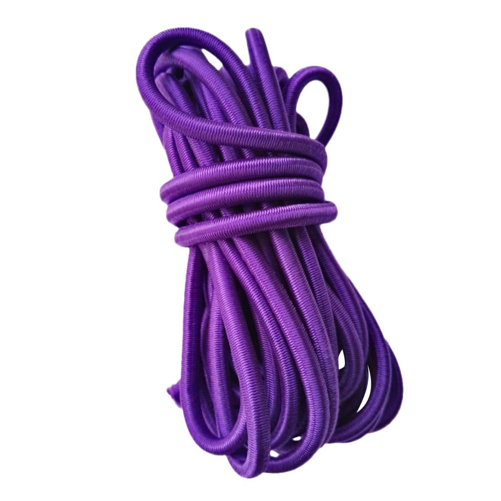 LOVIVER 5 Meters 5mm Thickness Elastic Bungee Rope Shock Cord Tie Down Various Colours