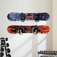 thumbnail image 5 of 2pcs Horizontal Snowboard Wall Mount Clips, Snowboard Storage Skateboard Wall Mount Display Rack, Snowboard Display Wall Mount 10*2CM, 5 of 5