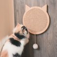 thumbnail image 5 of Rascador para gatos, juguete para gatos, sisal pequeño, arena para gatos grande, resistente al desgaste, juguete para gatos, rascador para gatos, suministros para mascotas (M) JM, 5 of 5