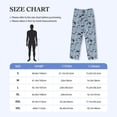 thumbnail image 4 of Susaid Dolphins Print Mens Pajama Pants Set Sleep & Lounge Pants, PJ Bottoms with Pockets and Button Fly-X-Large, 4 of 6