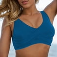 thumbnail image 5 of UAYOTSE String Bikini Tops for Women Bathing Suit Swim Tops Sexy Triangle Bikini Top,Sizes XXL, 5 of 8
