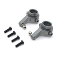 thumbnail image 2 of Vogacara 2 piezas RC Car Steering Cup Vehículo Copas delanteras Juguete Modificado Repuestos Reemplazo para WL Toy A949 Negro Gris Type3 NO3, 2 of 6
