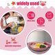 thumbnail image 4 of Ros-e Baby Suction Plate Baby Silicone Tableware Baby Cutlery Learning Suction Bowl for Baby Kids Baby Plate Non-Slip Suction Plate Baby Bebe BPA Free, 4 of 4