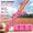 Pink_Cross, variant on Baseball Bat Grip Tape with Faith Cross Design, 1.5mm Precut Non-Slip Full Adhesive Baseball Wrist Tape, Religious Scripture Sports Tape