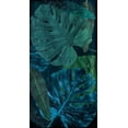 thumbnail image 2 of Villa, Milli 9x14 White Modern Wood Framed Museum Art Print Titled - Teal Floral Arrangement Too, 2 of 4