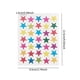 thumbnail image 2 of Pegatina de estrella de 30 hojas, pegatinas metálicas de inicio de lámina autoadhesiva de 1,5 cm, uso para aulas oso de fresa  Electrónica, 2 of 5