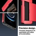 thumbnail image 5 of for iPhone 16E Case with Card Holder Shockproof Dual Layer TPU+PC Heavy Duty Protective Case Hidden Card Slot Slim Wallet Cover, 5 of 10