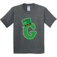 thumbnail image 3 of Inktastic Irish St Patricks Day Letter G Monogram Youth T-Shirt, 3 of 5