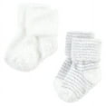 thumbnail image 5 of Hudson Baby Cozy Chenille Newborn and Terry Socks, Gray Stripe 8 Pack, 12-24 Months, 5 of 6